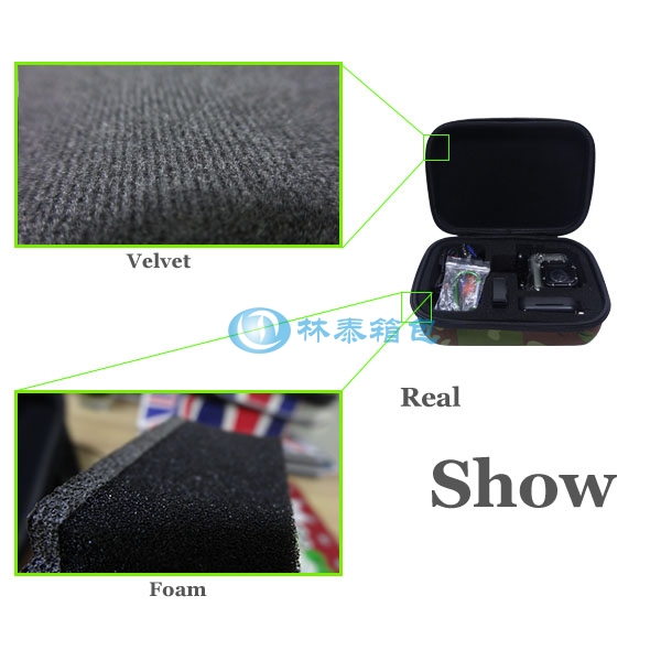 (非標準小號)迷彩 EVA相機包內部材料圖 (非標準小號)迷彩 EVA相機包內部材料圖